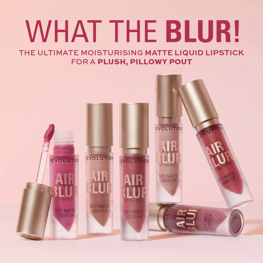 Makeup Revolution - Natural - Air Blur - Matte Liquid Lipstick