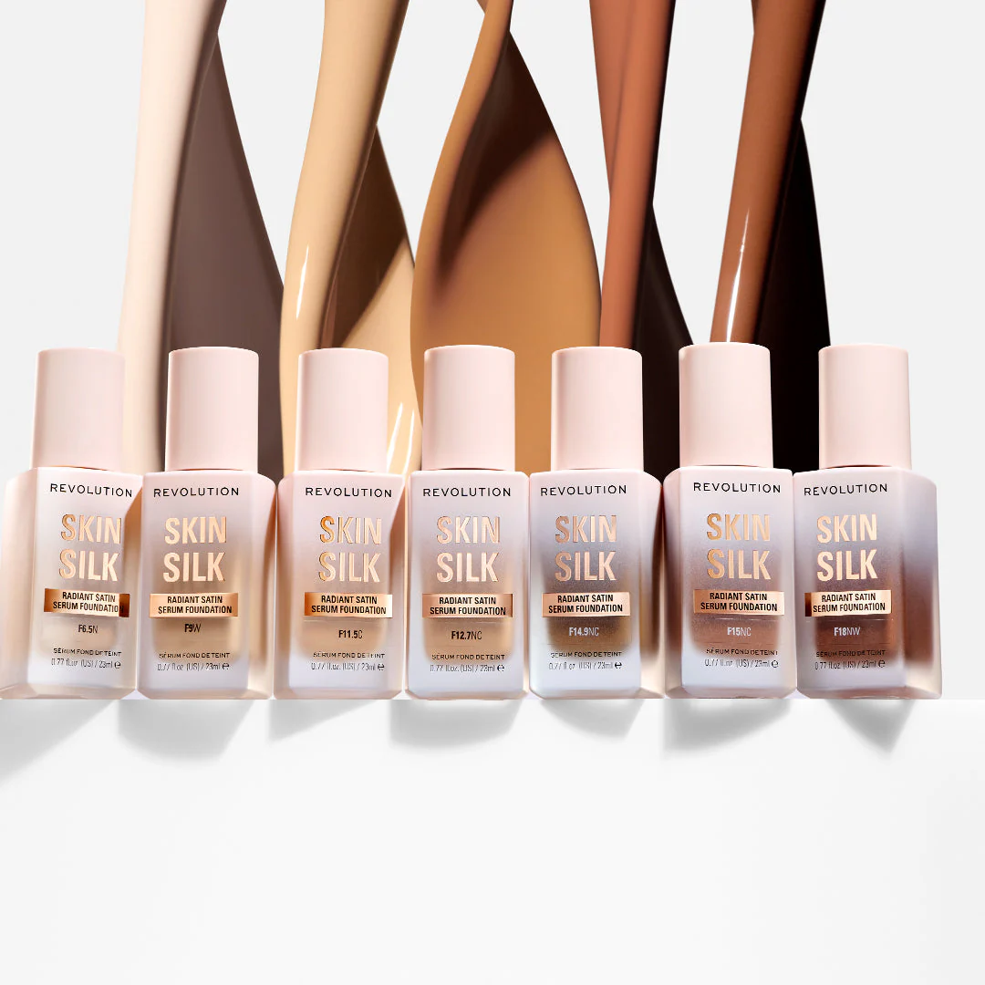 Makeup Revolution - F8.5 - Skin Silk Serum Foundation