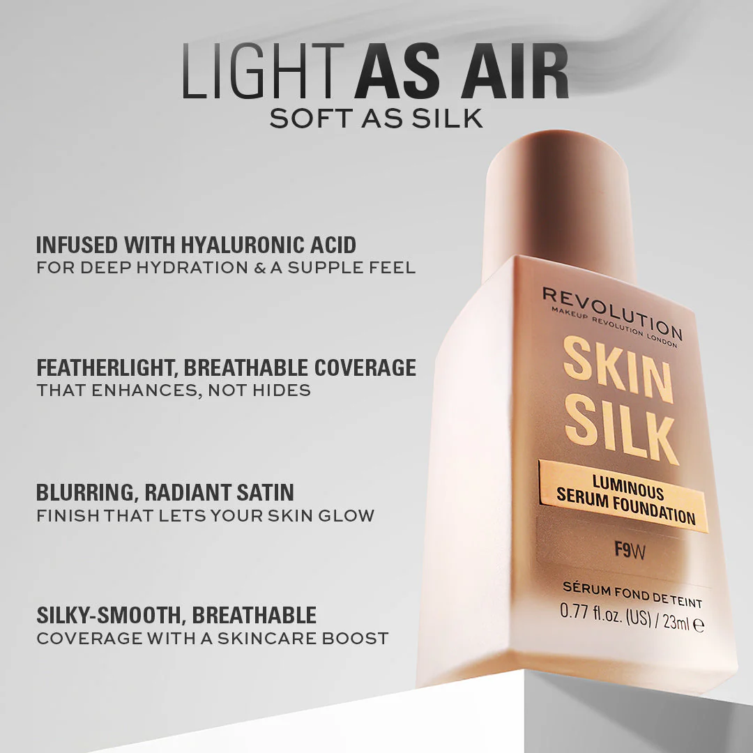 Makeup Revolution - F9 - Skin Silk Serum Foundation
