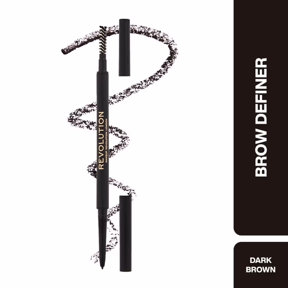 Makeup Revolution - Dark Brown - Precise Brow Pencil