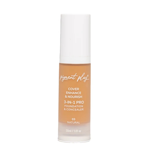 Pigment Play - Natural - Foundation & Concealer: