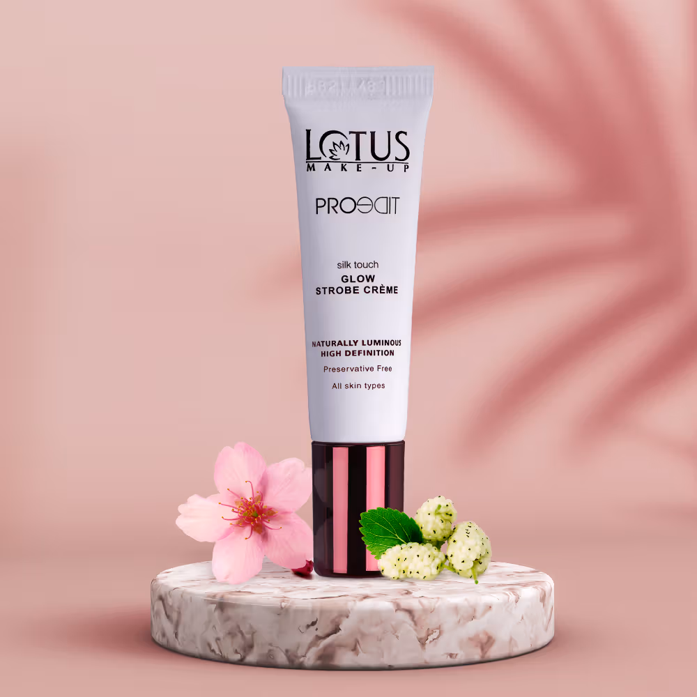 Lotus MakeUp - Gold - Proedit Silk Touch - Glow Strobe Creme