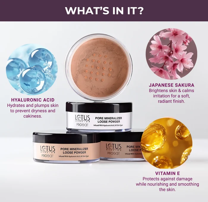 Lotus MakeUp - Sugar - Proedit-Pore Mineralizer Loose Powder