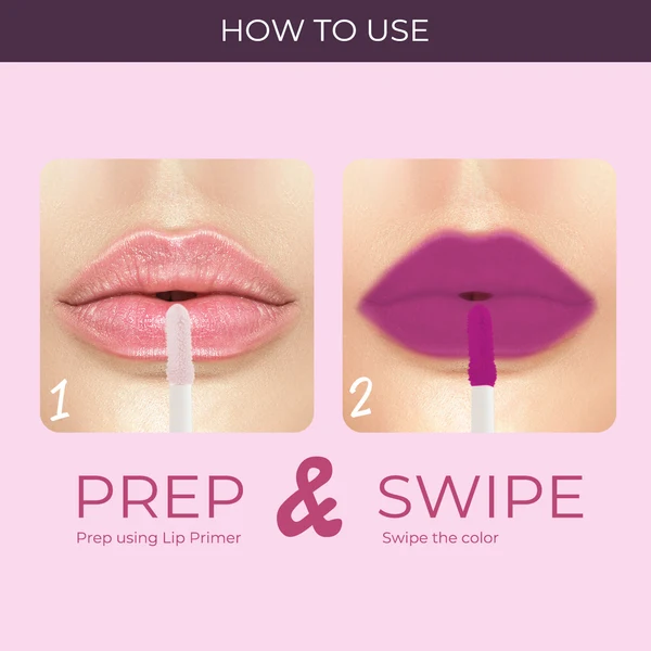 Lotus MakeUp - Beetroot Fudge - Proedit Prep And Swipe Lip Color