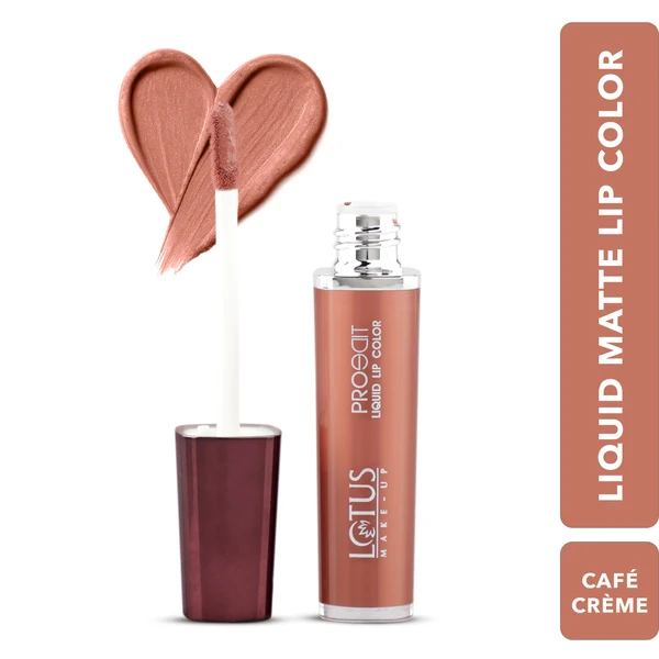 Lotus Make-Up - Cafe Creme - Proedit Liquid Matte Lip Color