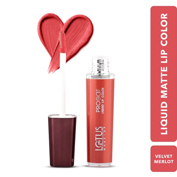 Lotus Make-Up - Velvet Merlot - Proedit Liquid Matte Lip Color