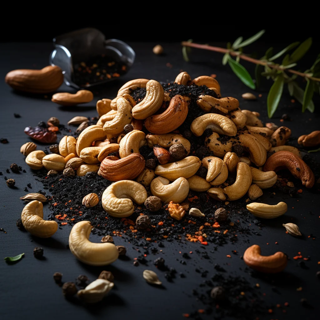Dumbbell Nuts - Black Pepper - Cashew Laddoo