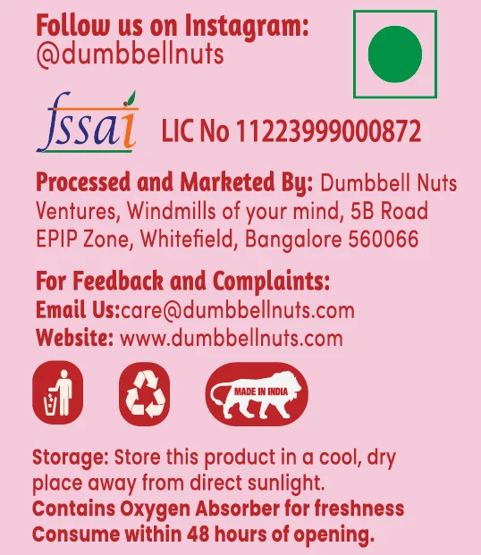 Dumbbell Nuts - Peri-Peri - Cashew Laddoo