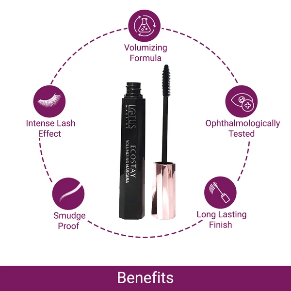 Lotus Make-Up - Ecostay Volumizing Mascara