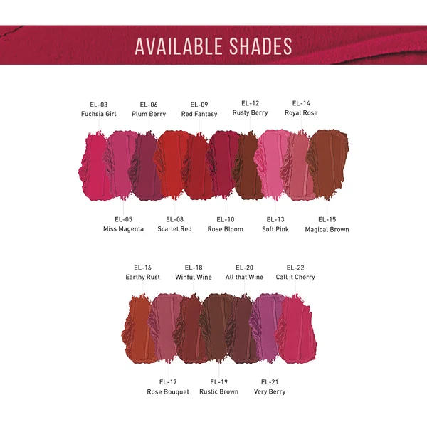 Lotus MakeUp - Earthy Rust - Ecostay Matte Lip Lacquer