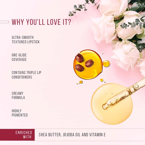 Lotus MakeUp - Carnation - Ecostay - Natural Matte Lip Color