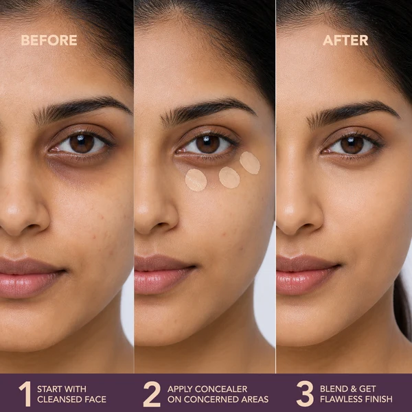 Lotus MakeUp - Linen Silk - Ecostay-All Day Fix Concealer