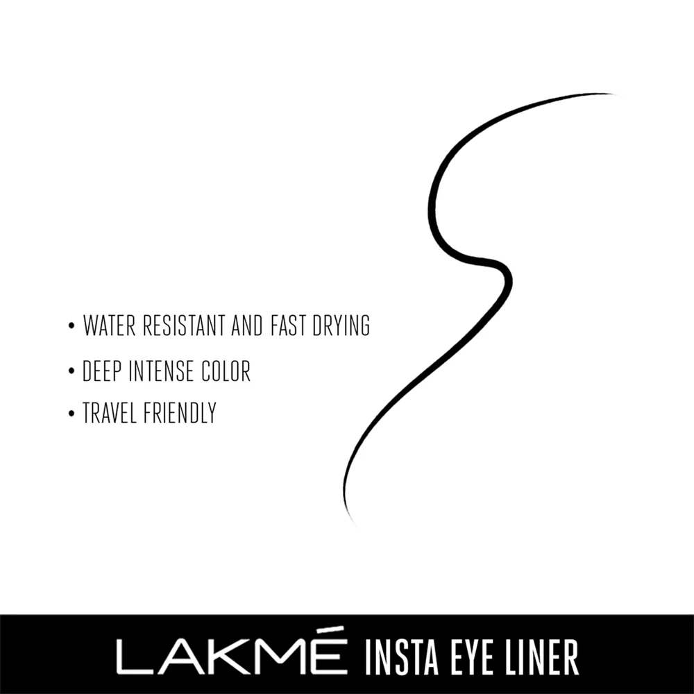 Lakme - Black - Ultimate Glam Eye Liner