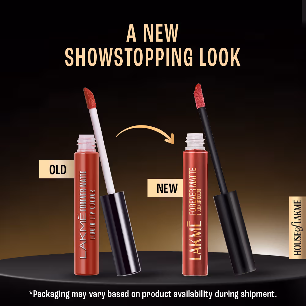 Lakme - Nude Latte - Forever Matte - Liquid Lip Color