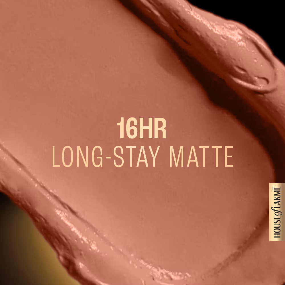 Lakme - Nude Latte - Forever Matte - Liquid Lip Color