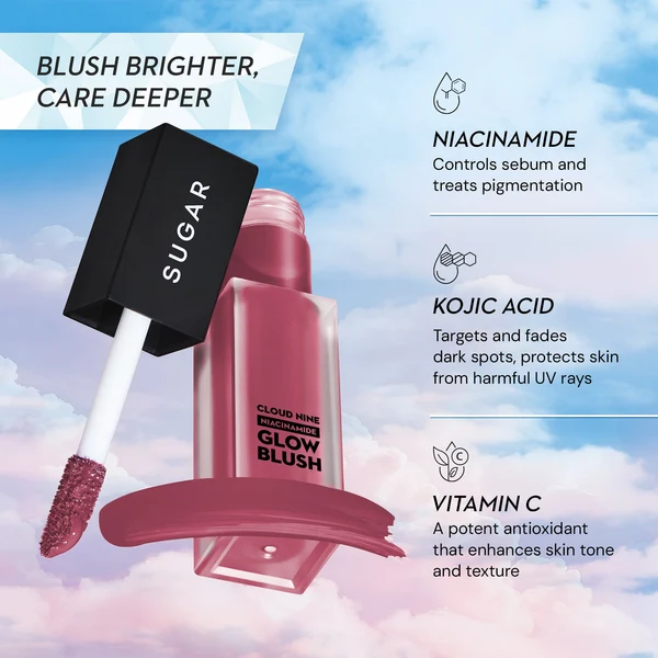 Sugar - Bingo Plum - Cloud Nine Niacinamide Glow Blush