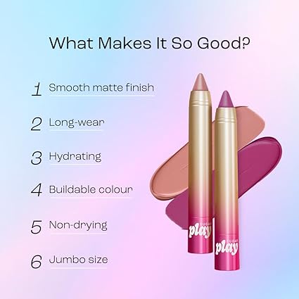 Sugar - Mlbb - Play Smooth Operator Lip Crayon