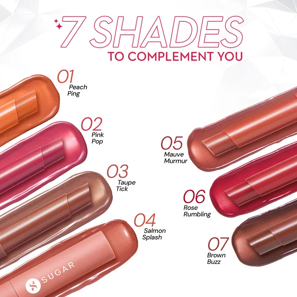Sugar - Taupe Tick - Glide Peptide Plumping Gloss Stick