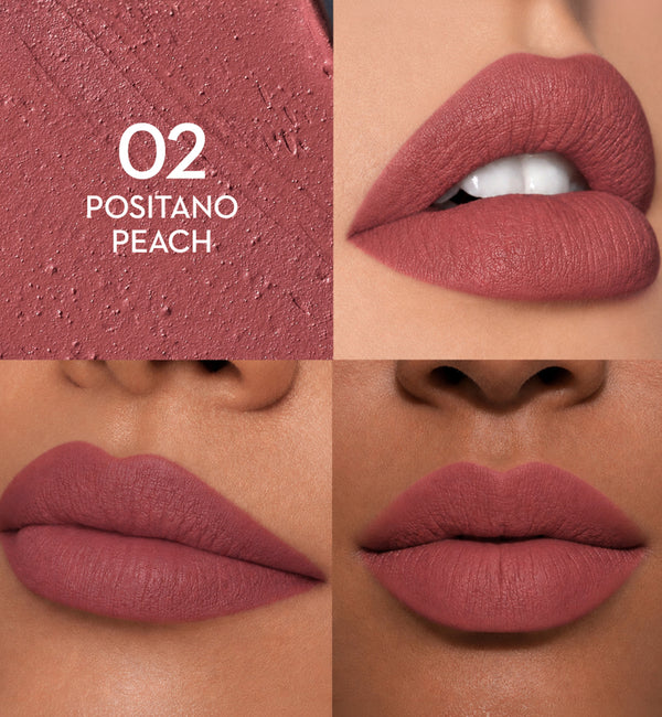 Sugar - Positano Peach - Glide Peptide Serum Lipstick