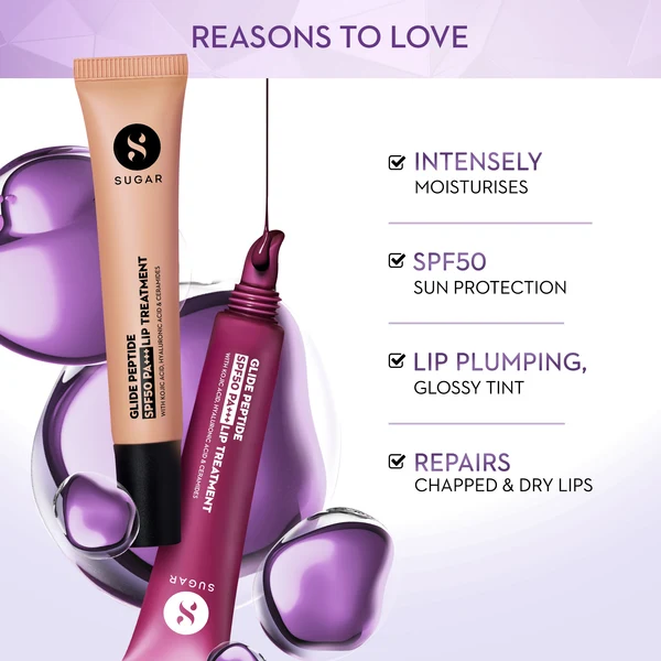 Sugar - Caramel Crepe - Glide Peptide SPF50 PA+++ Lip Treatment
