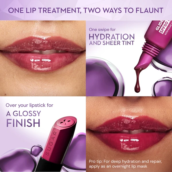 Sugar - Caramel Crepe - Glide Peptide SPF50 PA+++ Lip Treatment