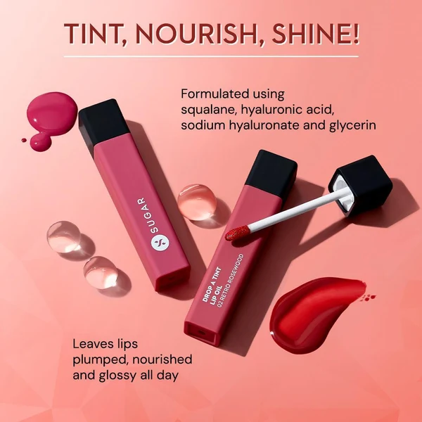 Sugar - Roaring Raspberry - Drop A Tint Lip Oil