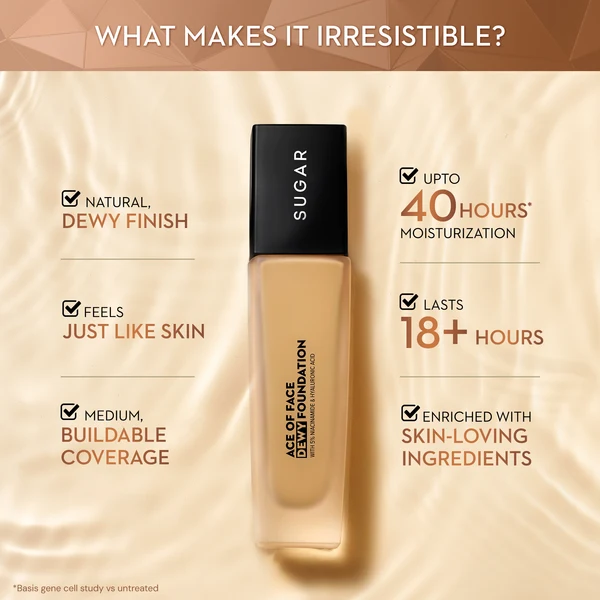 Sugar - Flat White - Ace of Face Dewy Foundation