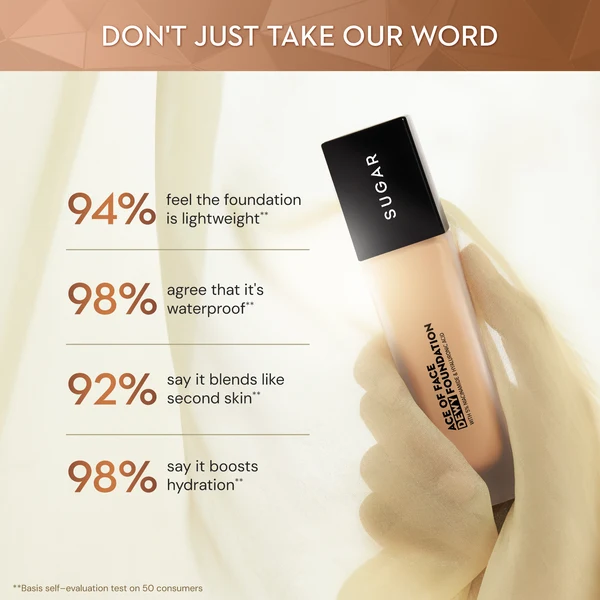Sugar - Flat White - Ace of Face Dewy Foundation