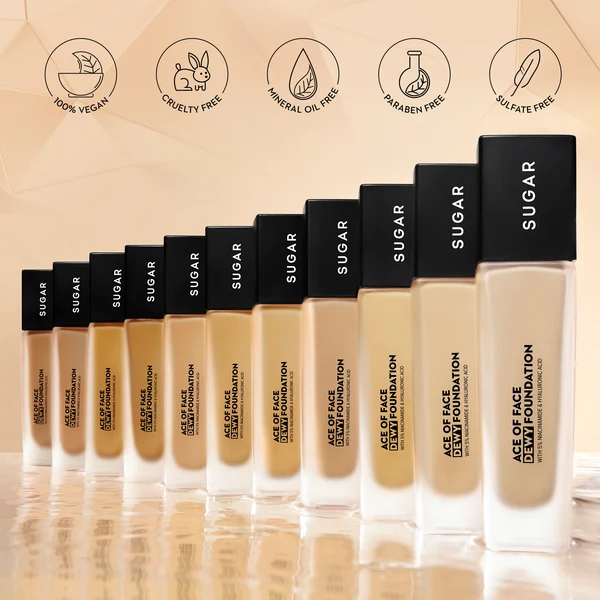 Sugar - Vanilla Latte - Ace of Face Dewy Foundation