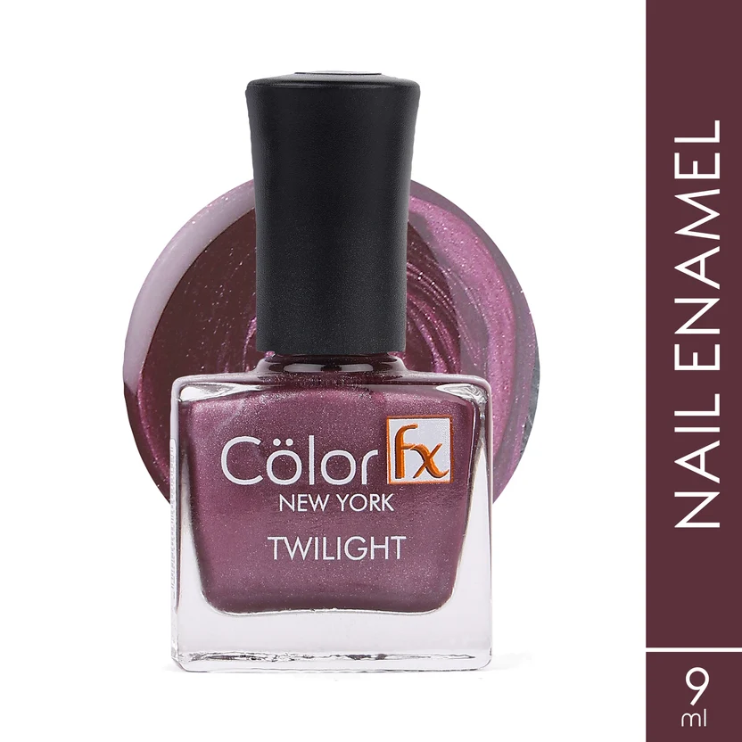 Color Fx - Dark Purple - Twilight Metallic Matte Nail Polish