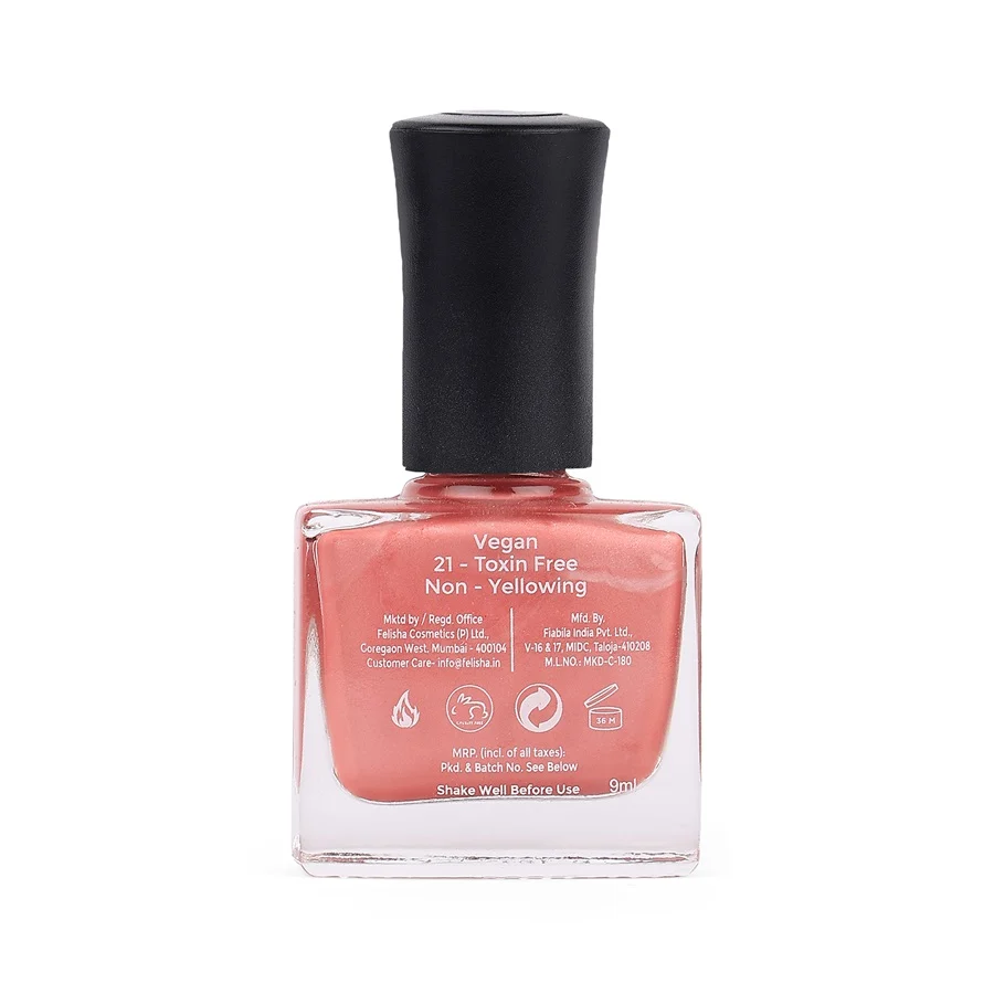 Color Fx - Peach - Twilight Metallic Matte Nail Polish