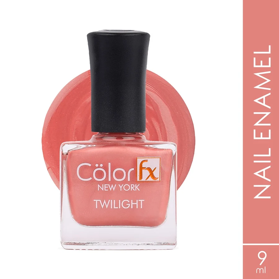 Color Fx - Peach - Twilight Metallic Matte Nail Polish