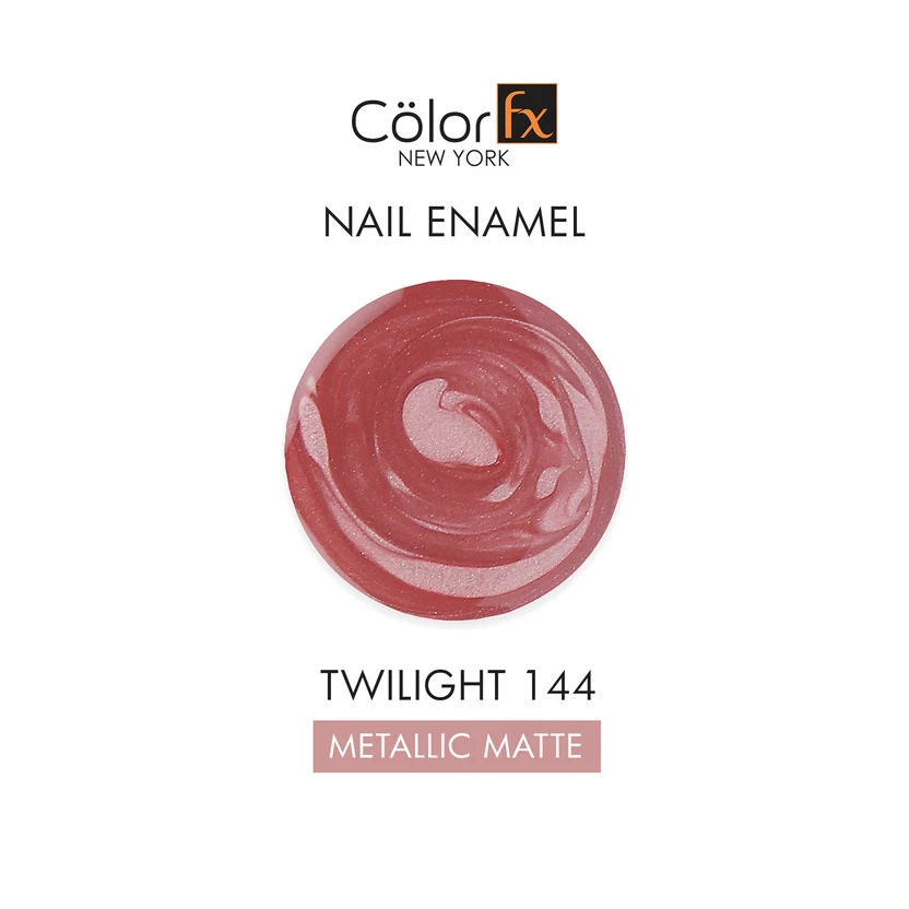 Color Fx - Nude - Twilight Metallic Matte Nail Polish