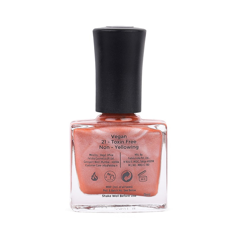 Color Fx - Brown - Twilight Metallic Matte Nail Polish