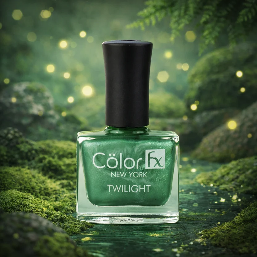 Color Fx - Green - Twilight Metallic Matte Nail Polish