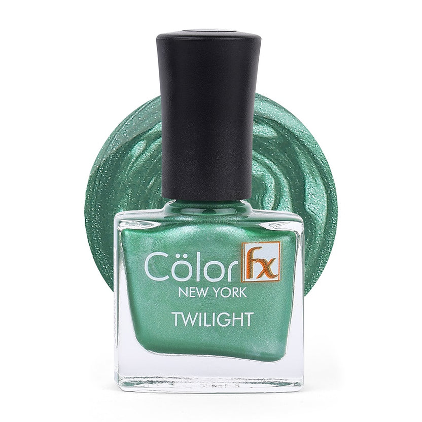 Color Fx - Green - Twilight Metallic Matte Nail Polish
