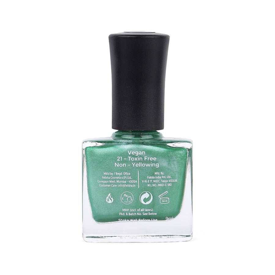 Color Fx - Green - Twilight Metallic Matte Nail Polish