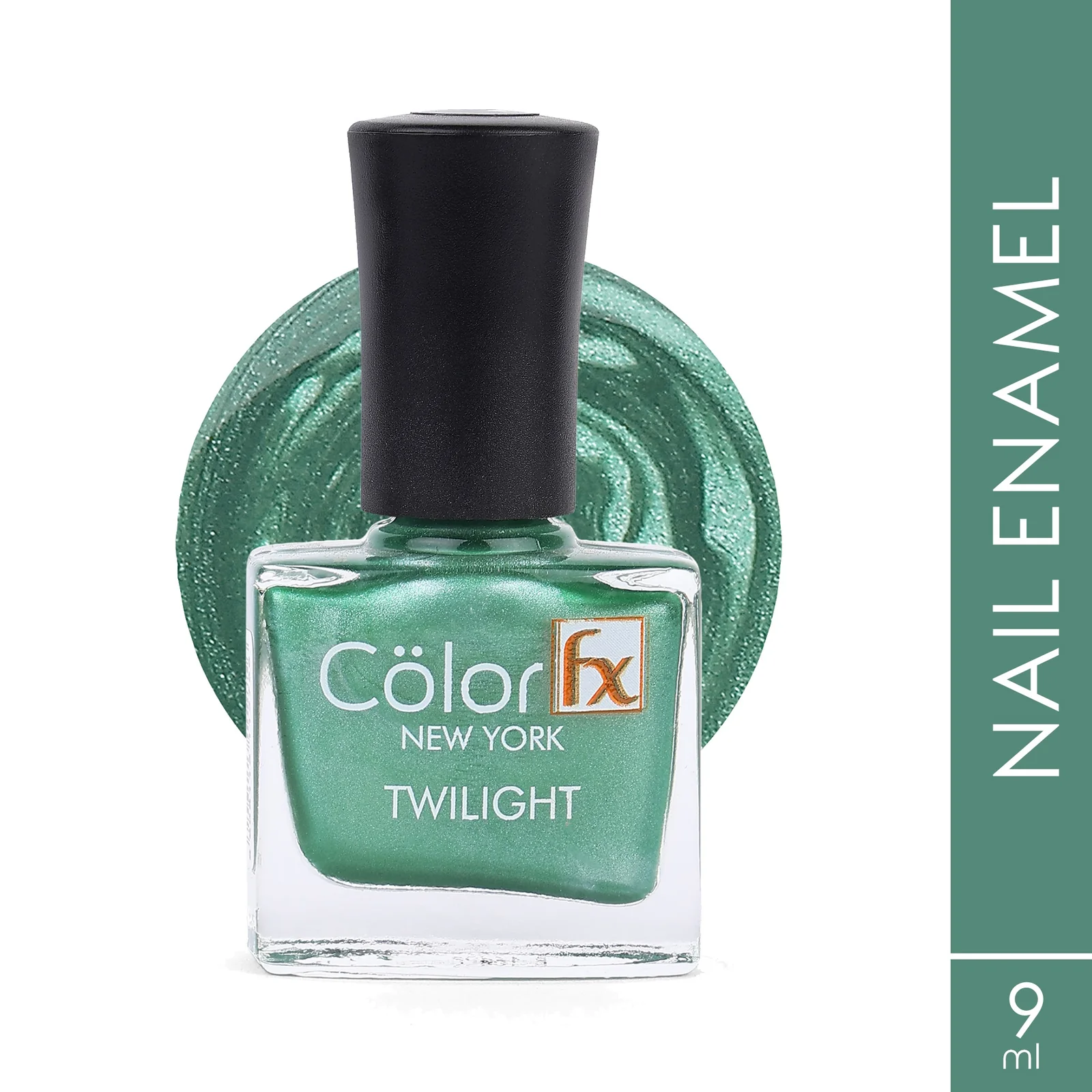 Color Fx - Green - Twilight Metallic Matte Nail Polish
