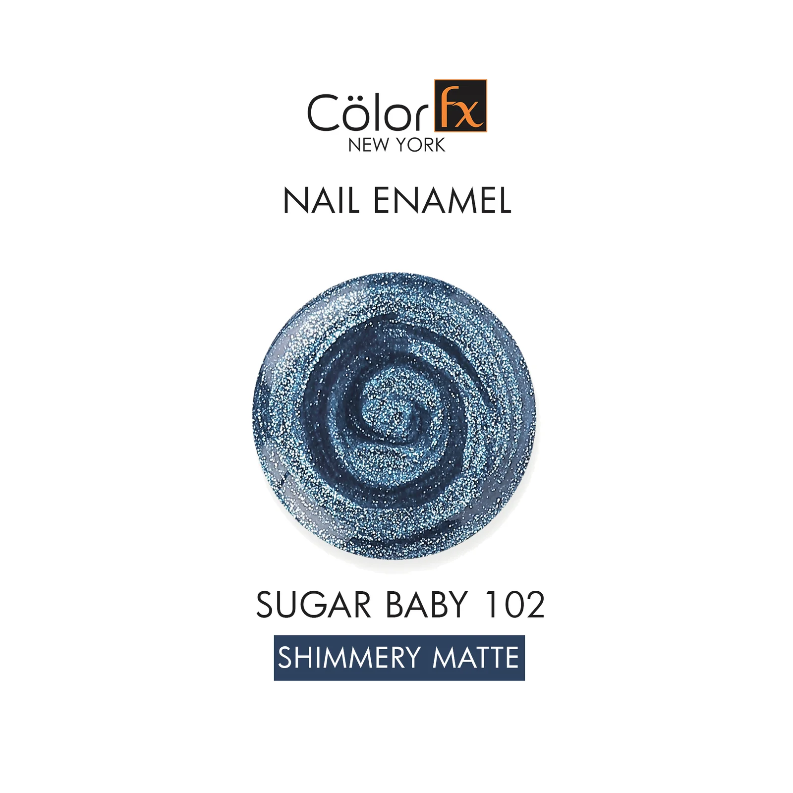 Sugar Fx - Blue - Sugar Baby Nail Polish