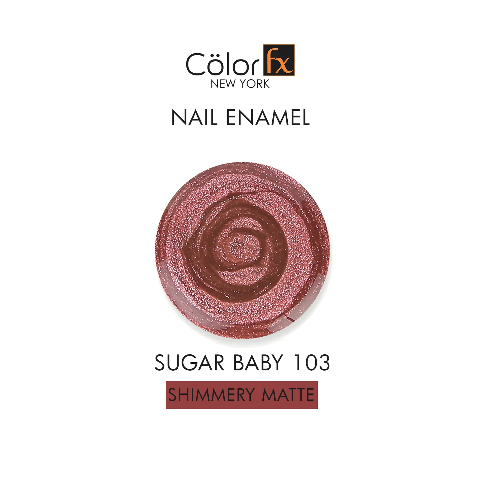Sugar Fx - Red - Sugar Baby Nail Polish