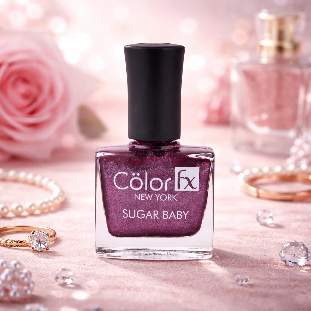 Sugar Fx - Dark Purple - Sugar Baby Nail Polish