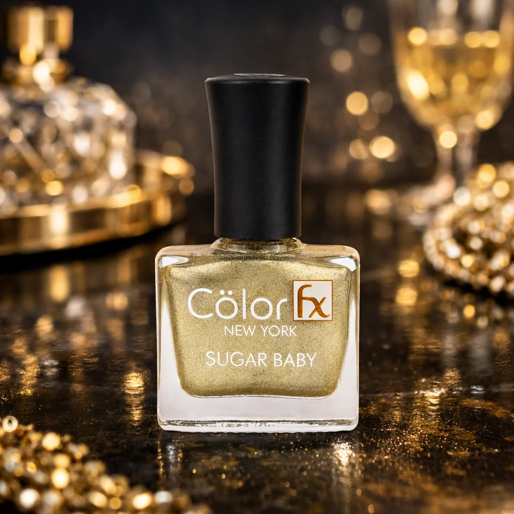 Sugar Fx - Gold - Sugar Baby Nail Polish