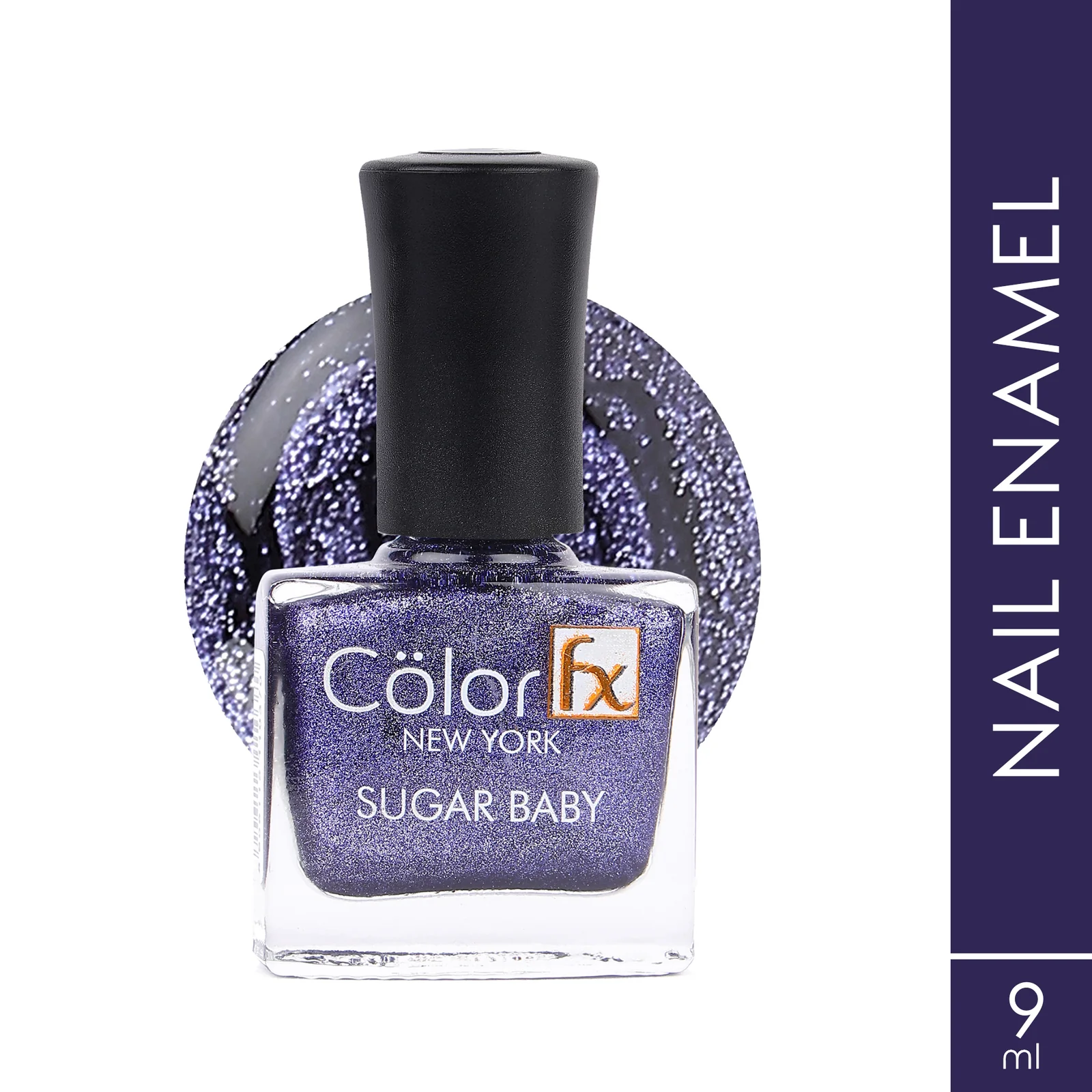 Sugar Fx - Dark Purple- Sugar Baby Nail Polish