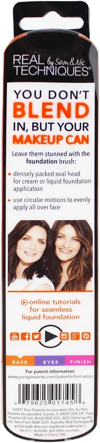 Real Techniques - Foundation - Blend And Blur Brush