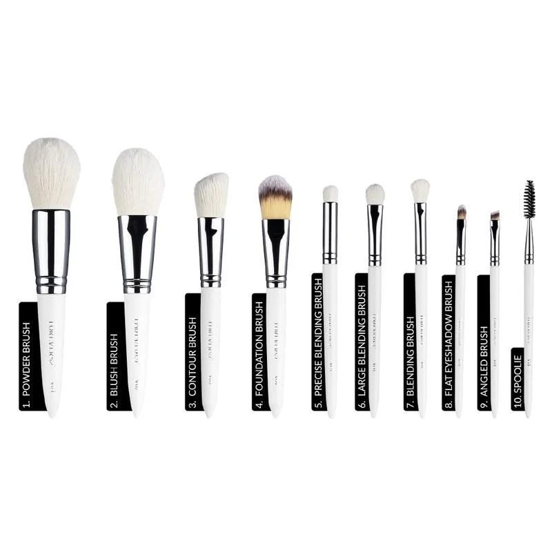 Daily Life Forever52 - 10 Pcs Vegan Brush Set X078-10 Brushes