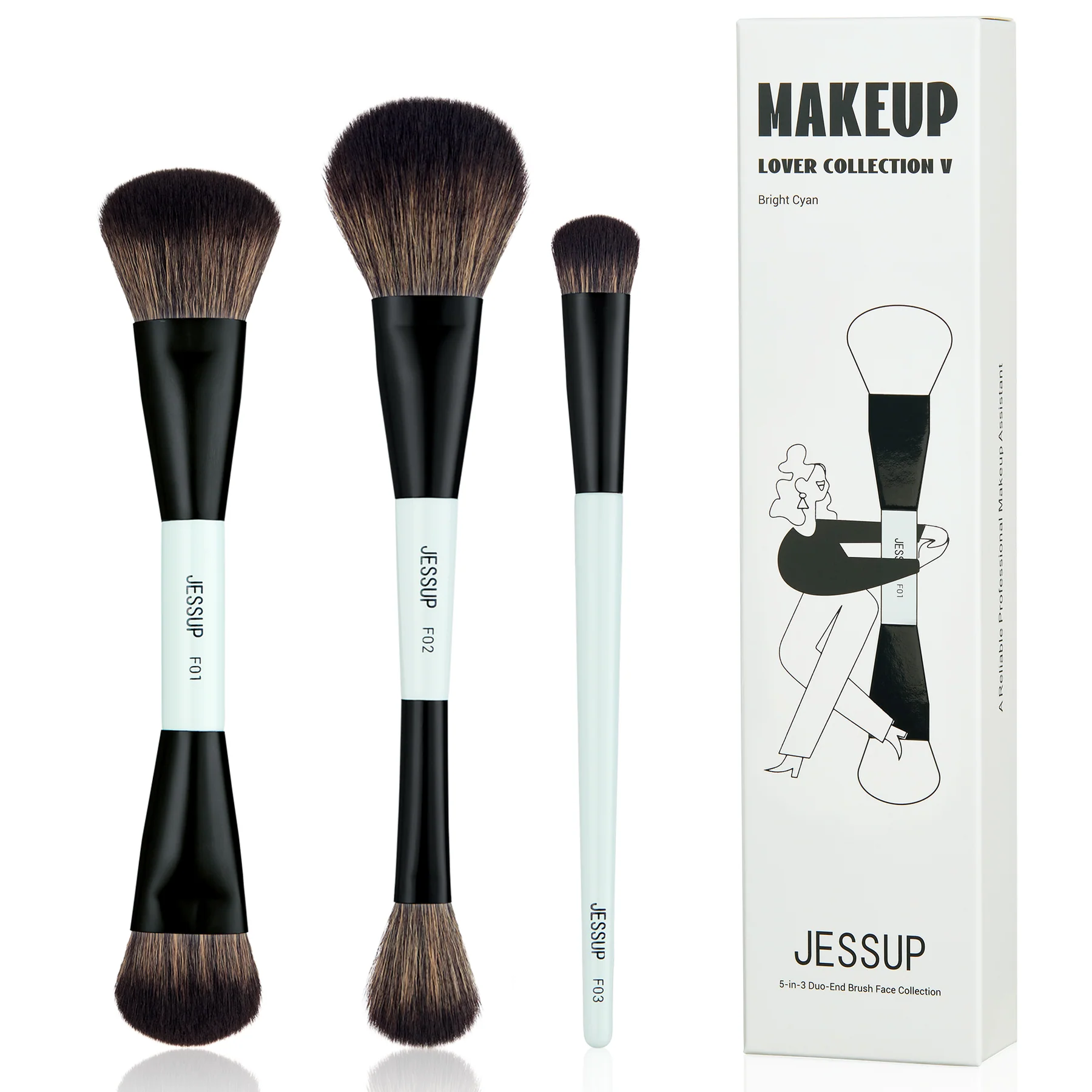 Jessup - Duo-End Brush Versatility Collection V