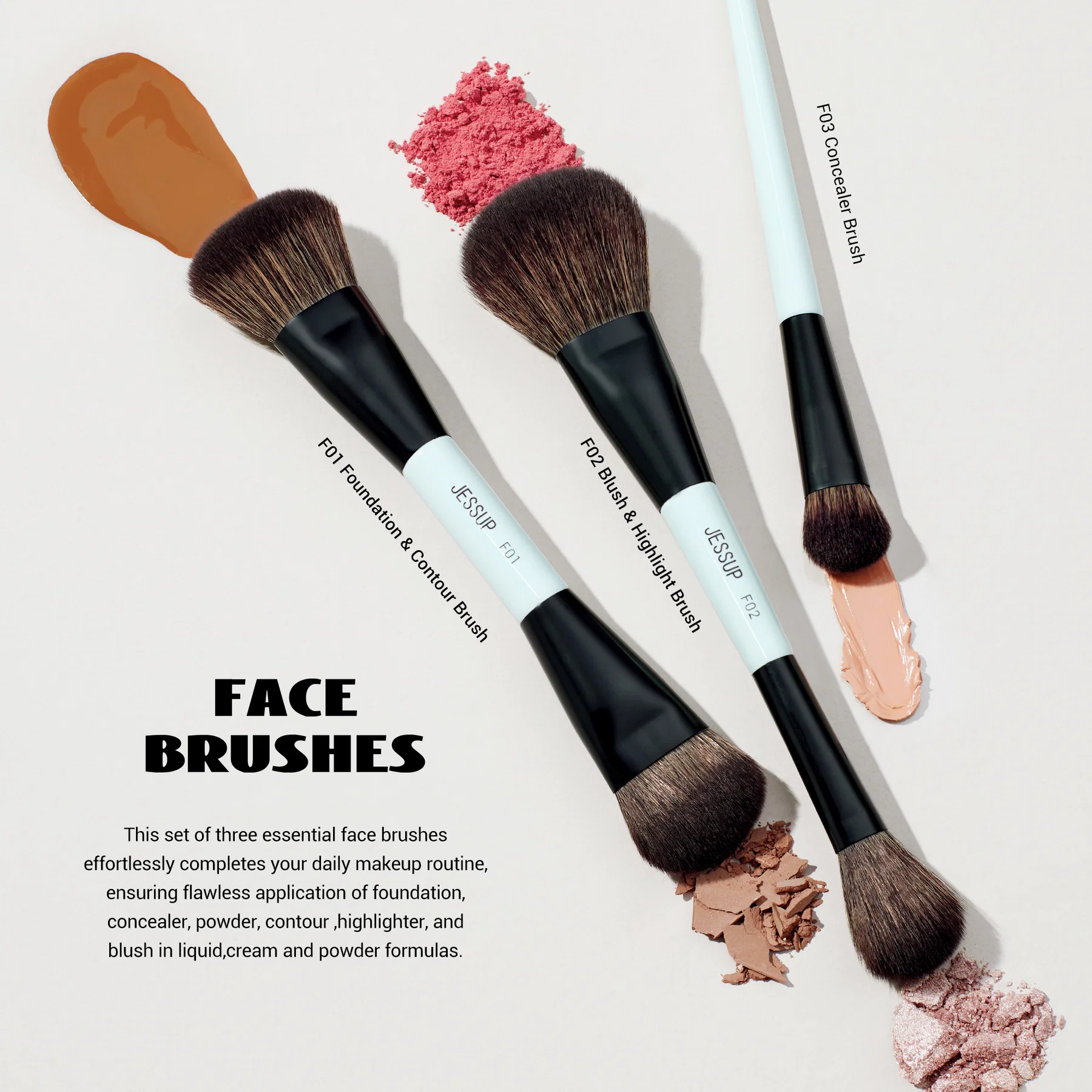 Jessup - Duo-End Brush Versatility Collection V