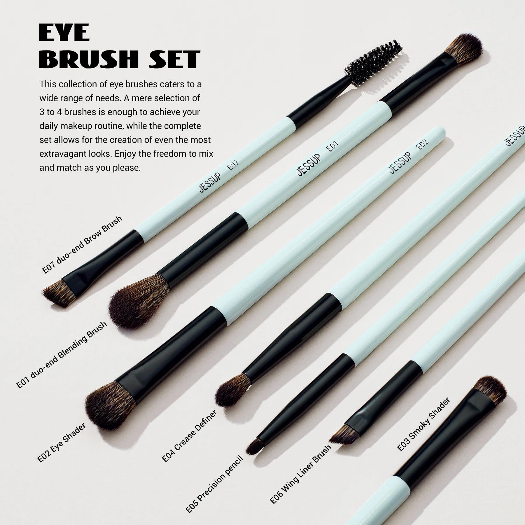 Jessup - Duo-End Brush Versatility Collection V