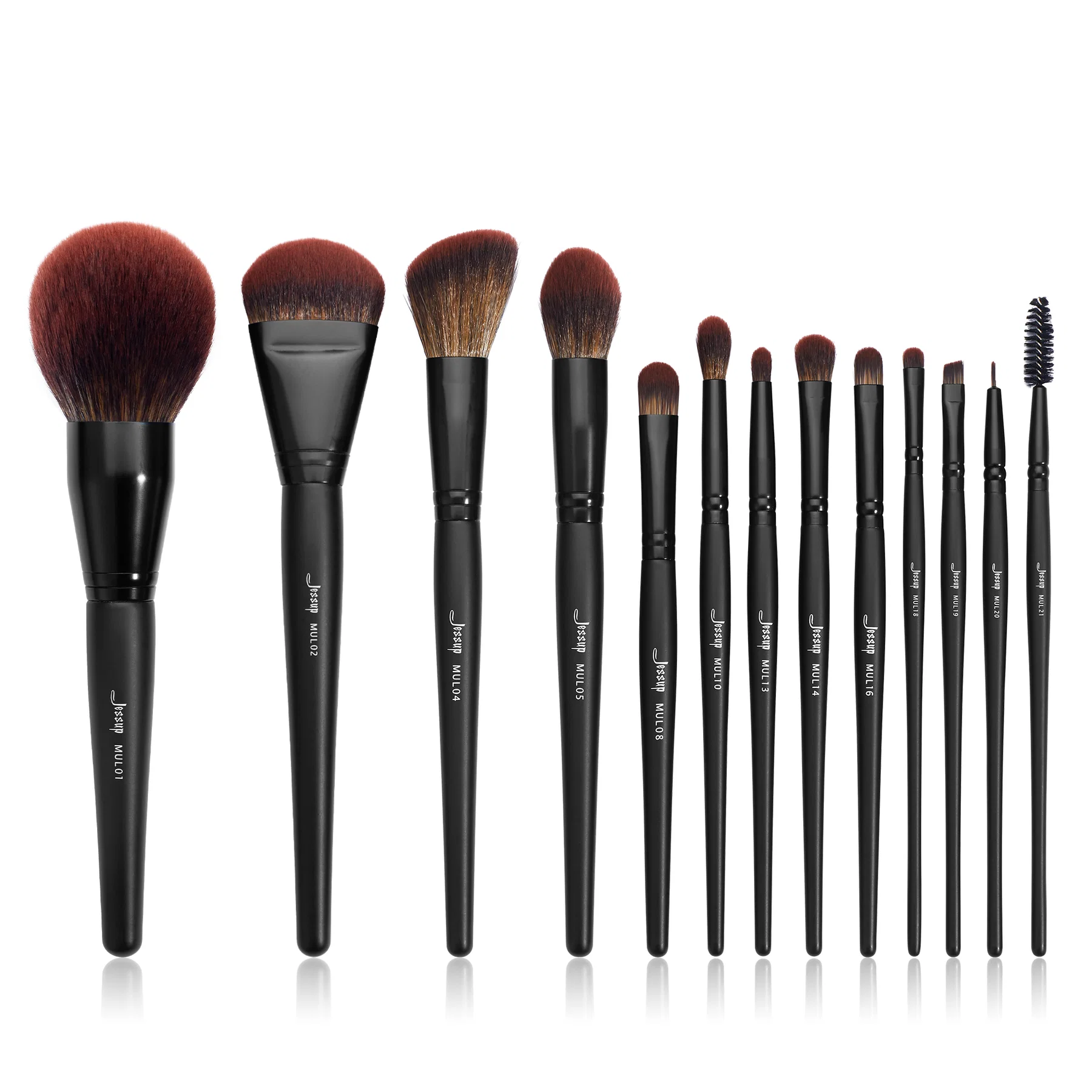 Jessup - Phantom Black - Makeup Lover Makeup Brush Collection
