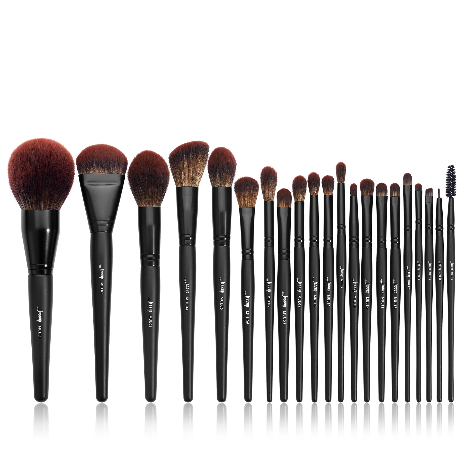 Jessup - Phantom Black - Makeup Lover Makeup Brush Collection